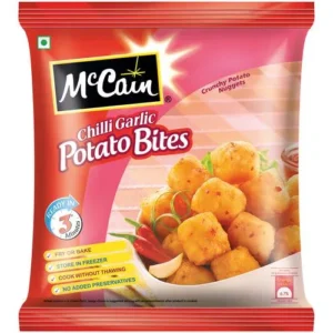 McCain Chili Garlic Potato Bites, 1.24 Kg