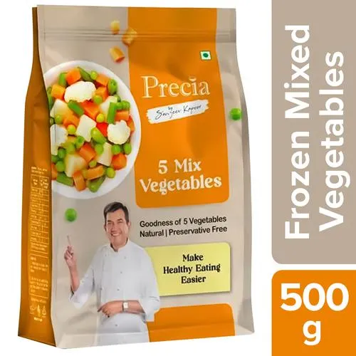 Precia 5 Mix Vegetable, 500 g Pouch