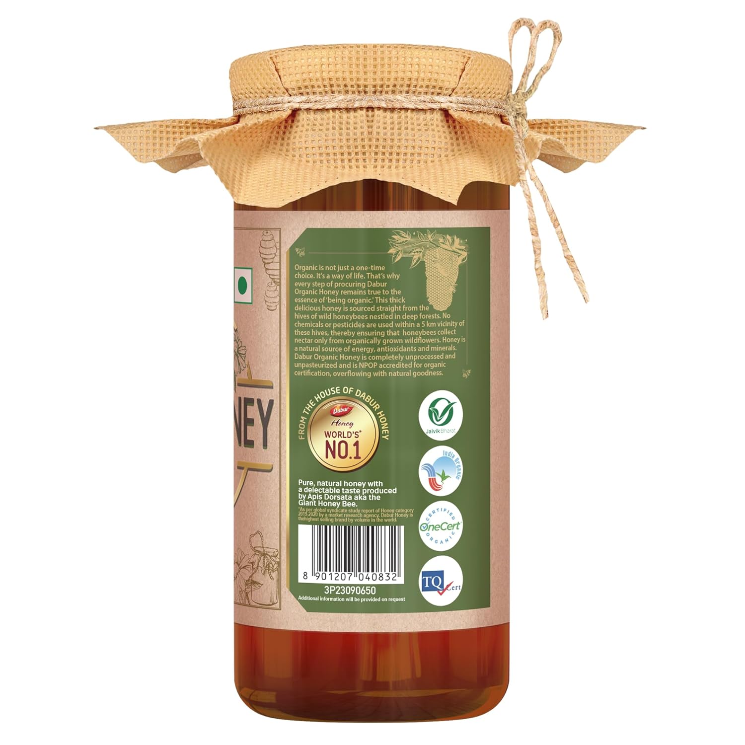 Dabur Raw Organic Honey - Image 2