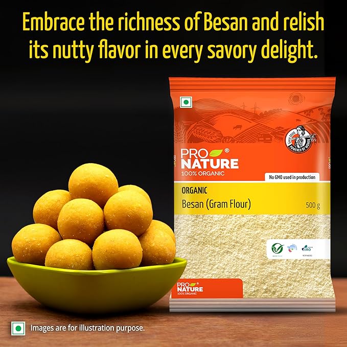 Pro Nature 100% Organic Besan - Image 3