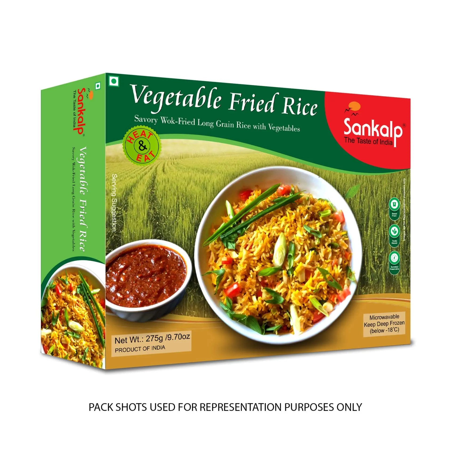 Veg. Fried Rice (R) | 275 gm