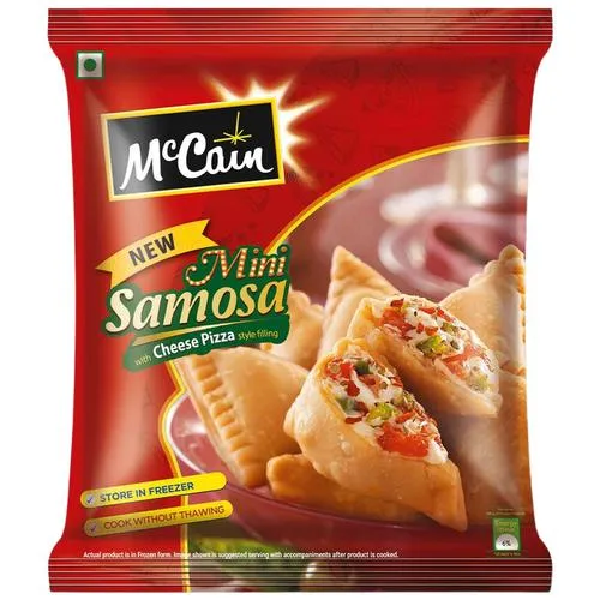 Mini Samosa – Cheese Pizza